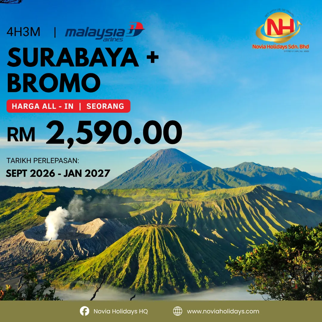4H3M SURABAYA + BROMO